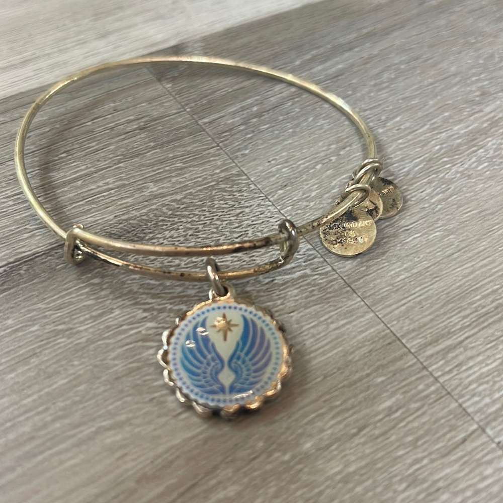 Alex & Ani Guardian Angel Charm Bangle Bracelet